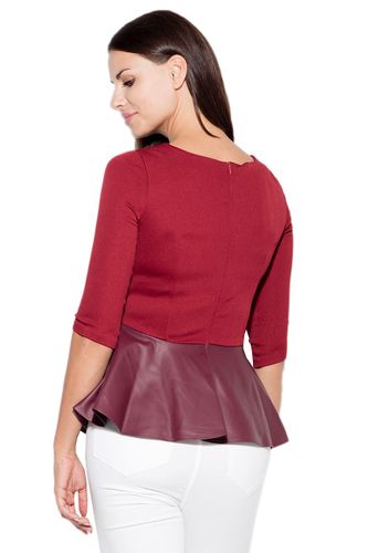 Bluzka K073 Bordo L na Arena.pl