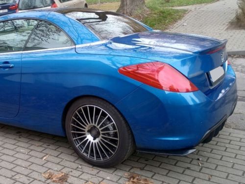 2x SPLITTER DOKŁADKA LISTWA ZDERZAKA TYLNEGO Tył UNIWERSALNE Tuning POŁYSK! na Arena.pl