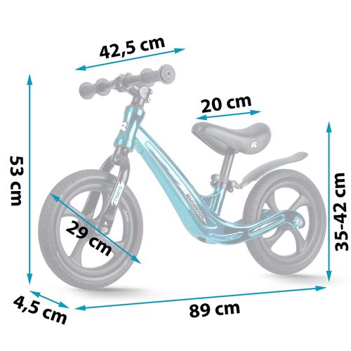 Rowerek biegowy dla dzieci Ricokids FUNNU na Arena.pl