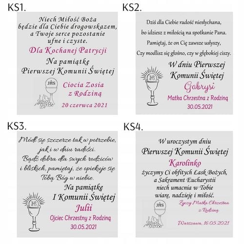 Srebrna Bransoletka KOMUNIA GRAWER CHRZEST 925 na Arena.pl