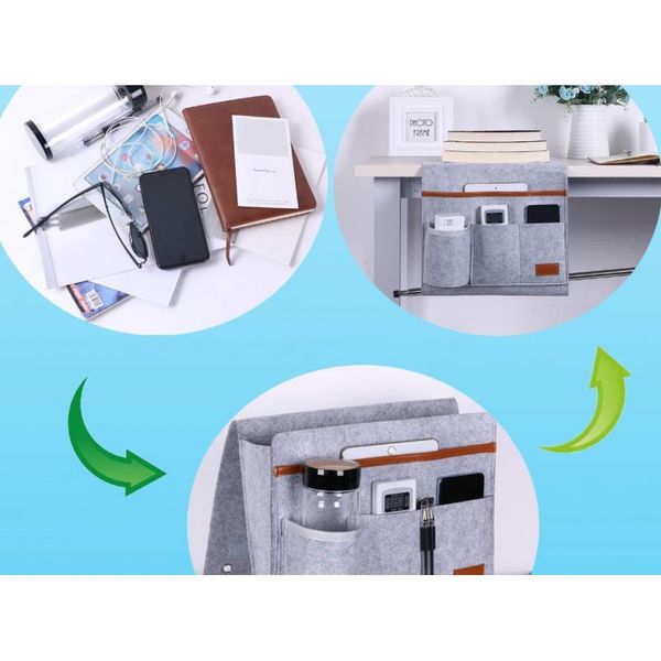 Organizer Z Filcu Szarość Orm03Sz-Filc zdjęcie 3