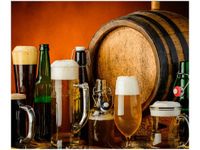 60X50CM PIWO DOMOWE OBRAZ ŚCIAN DREWNIANE