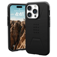 Etui UAG Civilian MagSafe do iPhone 15 Pro Max - czarne