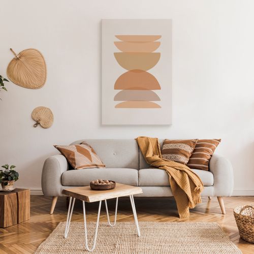 Obraz Na Płótnie Do Salonu Minimalizm Styl Boho Abstrakcja 70cm x 100cm na Arena.pl