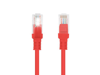Patchcord Lanberg UTP kat.5e 2m czerwony