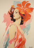 Plakat 50x70cm Kwiatowa Melodia