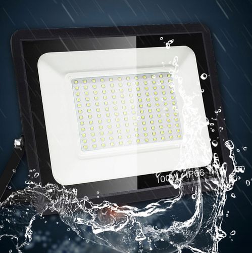 HALOGEN LED NAŚWIETLACZ LAMPA 100W REFLEKTOR SZKŁO HARTOWANE 9000lm na Arena.pl