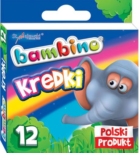 Kredki BAMBINO 12 kolorów na Arena.pl