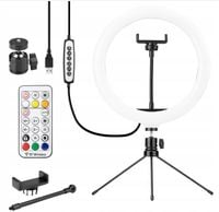 Lampa Pierścieniowa Newell Vlog Desk Kit RGB PILOT