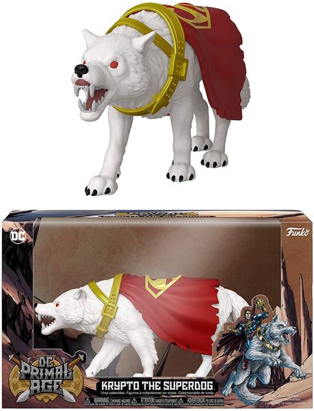 funko dc primal age krypto the superdog 12cm zdjęcie 1