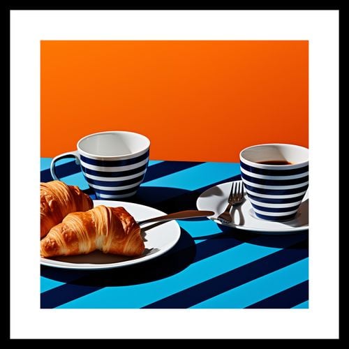 Plakat 40x40cm Croissanty na Arena.pl