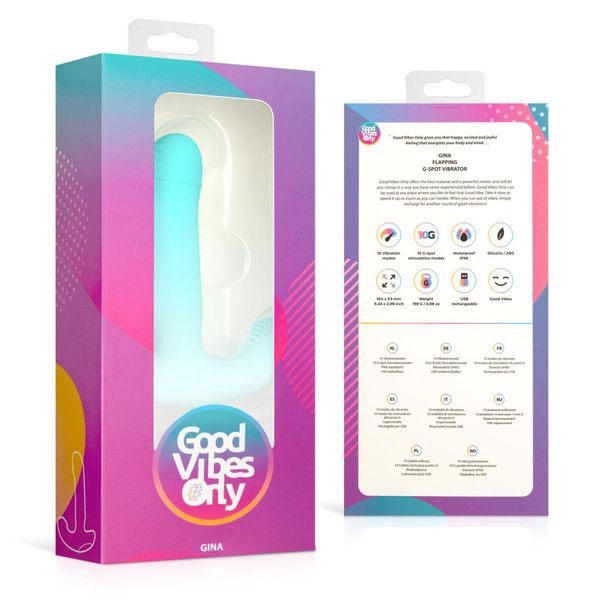 Good Vibes Only - Gina Flapping G-Spot Vibrator zdjęcie 9