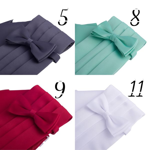 Pas smokingowy czerwony zdjęcie 3