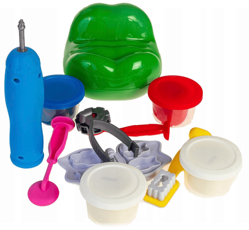 Ciasto-masa plastyczna. Krokodyl u dentysty na Arena.pl