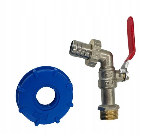 KRAN DO ZBIORNIKA 1000 ZAWÓR DO MAUZERA NA WĄŻ 1/2 na Arena.pl