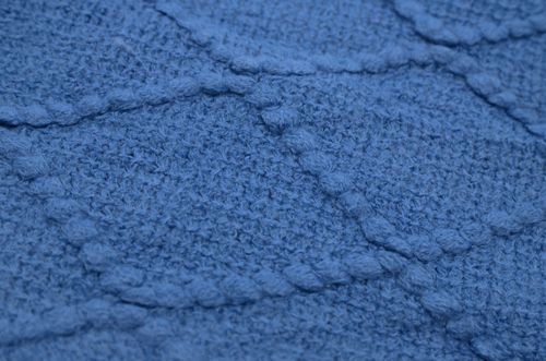 Koc Akrylowy 130X170 - Niebieski na Arena.pl