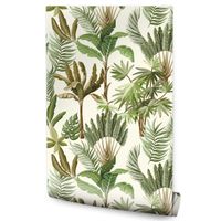 Tapeta Do Przedpokoju LIŚCIE Tropikalne Dżungla