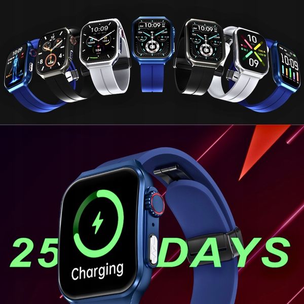 SMARTWATCH Z FUNKCJĄ POMIARU CUKRU GLUKOZA NX15 CIŚNIENIE MENU Polski WATCH zdjęcie 12