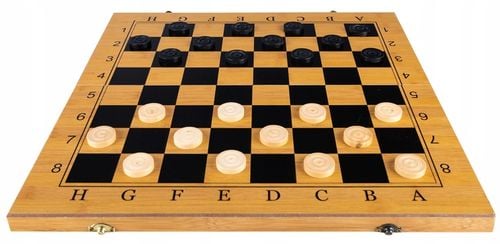 Gra Szachy Warcaby Backgammon 3W1 Drewniane Klasyczne Duże Tryktrak na Arena.pl