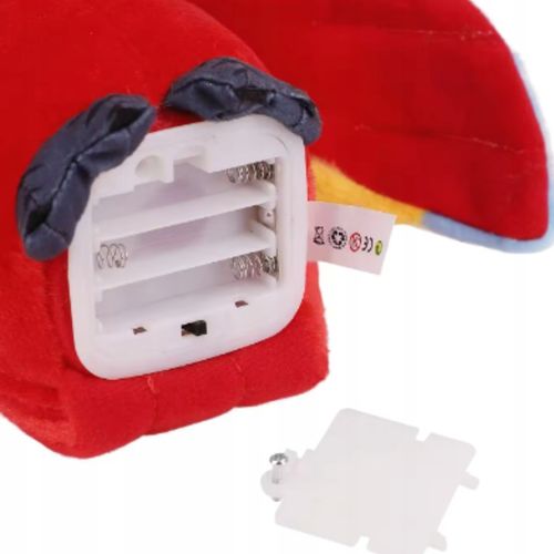 PAPUGA CZERWONA GADAJĄCA MÓWI POWTARZA MASKOTKA POWTARZAJĄCA na Arena.pl