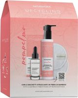 Naturaverde Up Cycling Zestaw Do Twarzy Żel Serum Płatki Do Demakijażu