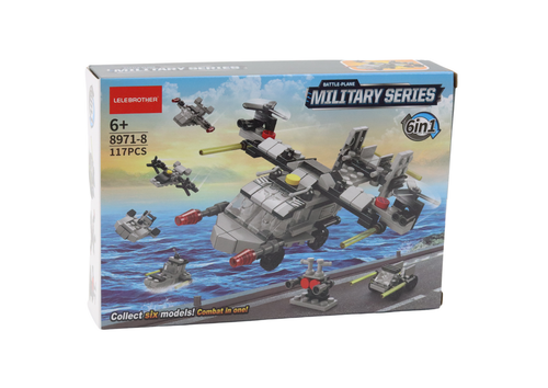 Klocki Konstrukcyjne Helikopter 6w1 Zestaw DIY Pojazdy 117 ele. na Arena.pl