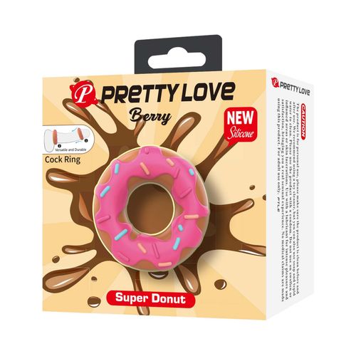 pretty love berry super donut silicone cock ring na Arena.pl