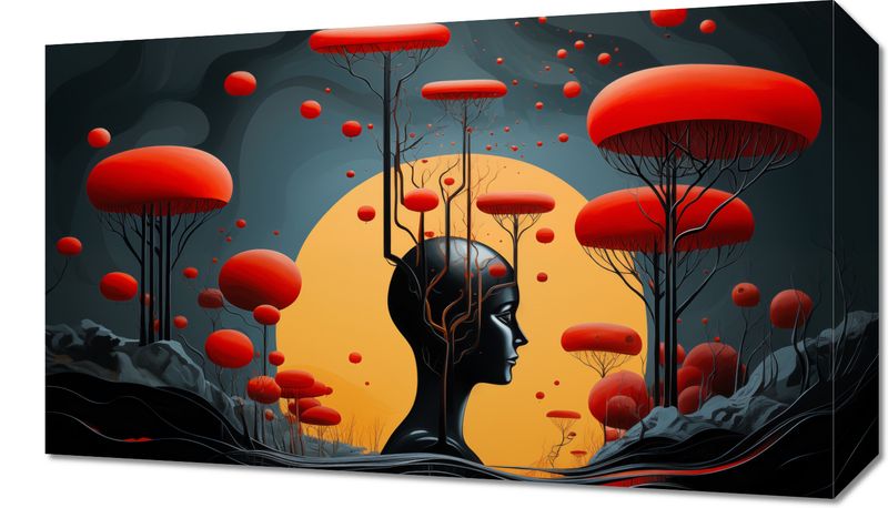 Obraz 50x30cm Myślokształty zdjęcie 1