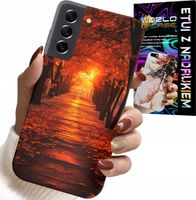 ETUI DO SAMSUNG GALAXY S22 - PARK, JESIEŃ, SPADAJĄCE LIŚCIE, PLECKI