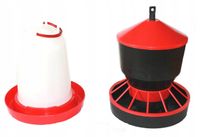 Karmnik karmidło poidło drobiu kur 6 L + 6 kg