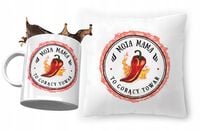 Zestaw Dla Mamy Poduszka + Kubek Prezent Z Nadrukiem Ze Zdjęciem