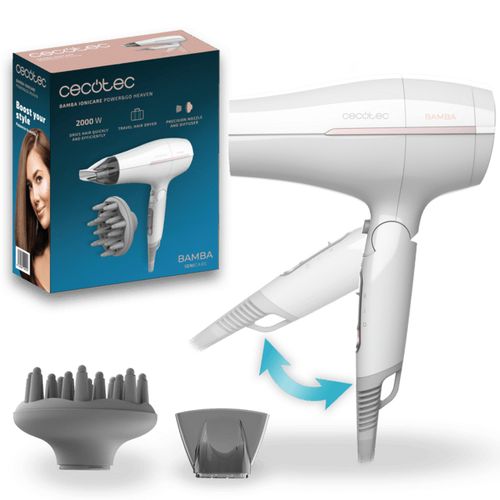 Suszarka do włosów CECOTEC Bamba IoniCare Power & Go Heaven na Arena.pl