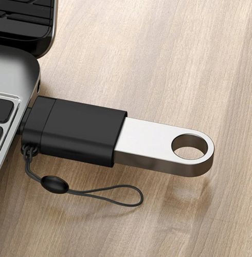 PRAKTYCZNY ADAPTER PRZEJŚCIÓWKA PRZEJŚCIE USB TYPE-C DO USB 3.0 OTG + SMYCZ na Arena.pl