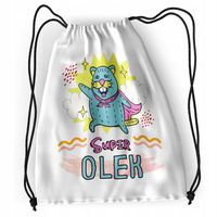Plecak Sportowy Szkolny Dla Olka Syna Dziecka Z Nadrukiem Ze Zdjęciem