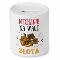 Dla Mechanika Skarbonka Na Urodziny Na Prezent Z Nadrukiem Ze Zdjęciem