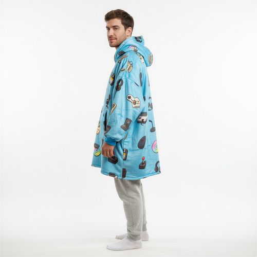 KOC BLUZA Gruba Kocobluza Oversize Futrzak XXL Męska Dla Chłopaka na Arena.pl