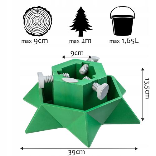 STOJAK CHOINKOWY PODSTAWKA POD CHOINKĘ DO 2 M na Arena.pl