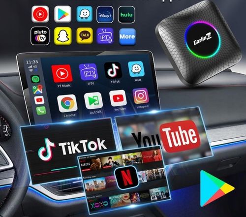 CARLINKIT TBOX AMBIENT RGB 8/128 GB APPLE CARPLAY ANDROID AUTO CARLINK SIM na Arena.pl