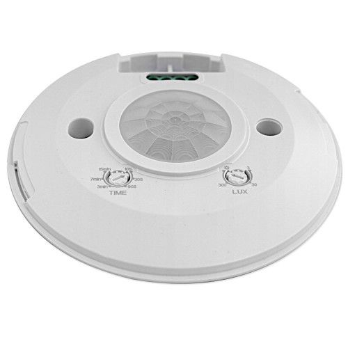 CZUJNIK RUCHU ZMIERZCHU NATYNKOWY LED SUFITOWY PIR na Arena.pl