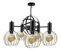 Żyrandol 5xE27 SATELLITE BLACK