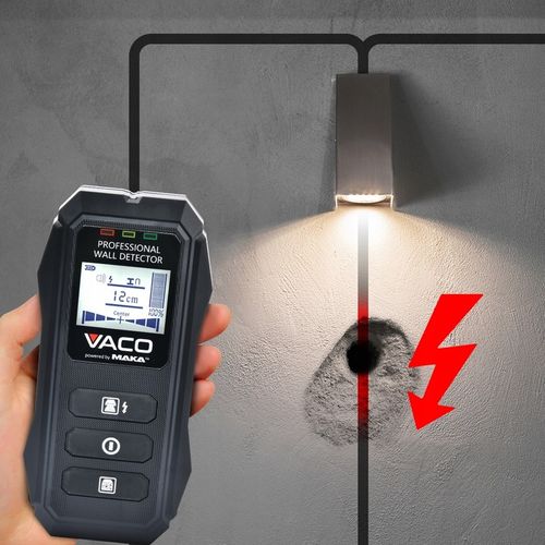 WYKRYWACZ PRZEWODÓW Detektor napięcia METALI Drewna PROFILI Rur KABLI na Arena.pl