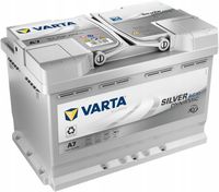 AKUMULATOR SAMOCHODOWY VARTA SILVER AGM E39 START-STOP 70AH 760A A7