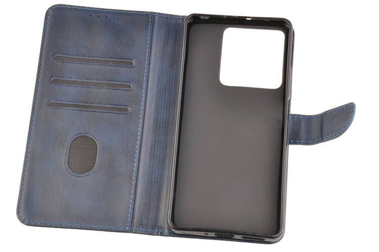 Etui portfel Wallet do Xiaomi Redmi Note 13 5G granatowy zdjęcie 4