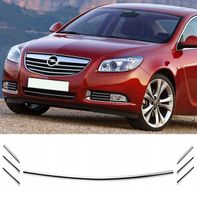 OPEL INSIGNIA - Listwy CHROM Zderzak BEZ HALOGENÓW