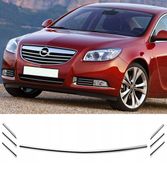 OPEL INSIGNIA - Listwy CHROM Zderzak BEZ HALOGENÓW