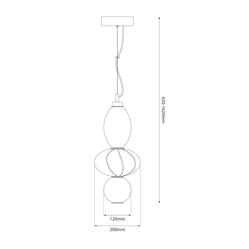 Lampa wisząca ASCOLI 18W LED na Arena.pl