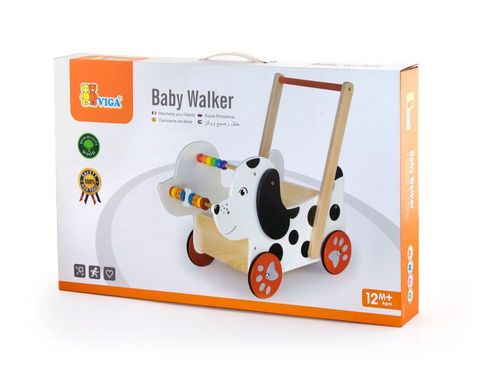 Pchacz chodzik wózek - Piesek dalmatyńczyk na Arena.pl