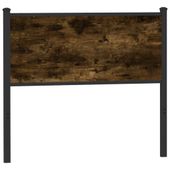 Wezgłowie łóżka, przydymiony dąb, 107 cm