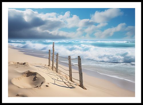 Plakat 66,5x46,5cm Szepty Oceanu na Arena.pl