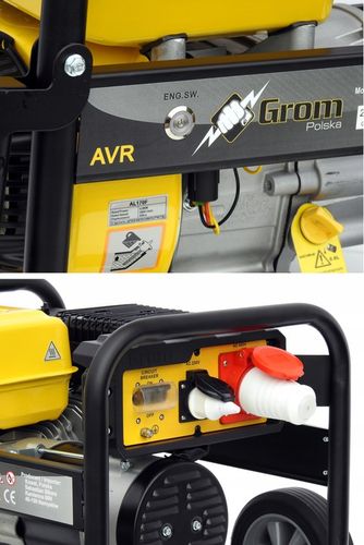 PROFESJONALNY AGREGAT PRĄDOTWÓRCZY 5,2kw generator AVR MIEDŹ STOJAN na Arena.pl